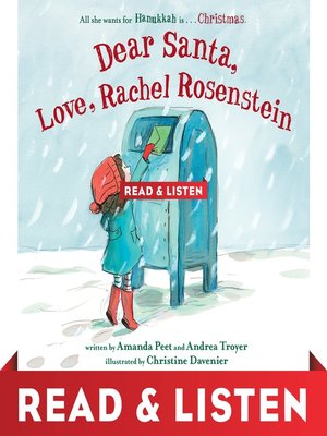 cover image of Dear Santa, Love, Rachel Rosenstein